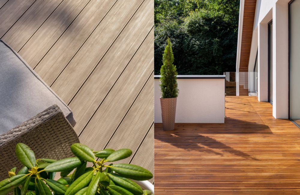 composite wood decks