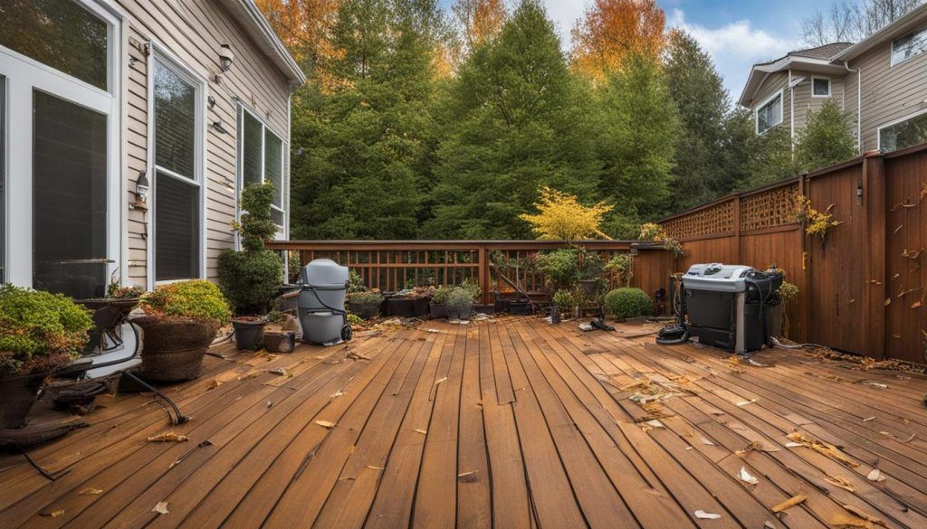 deck maintenance Toronto