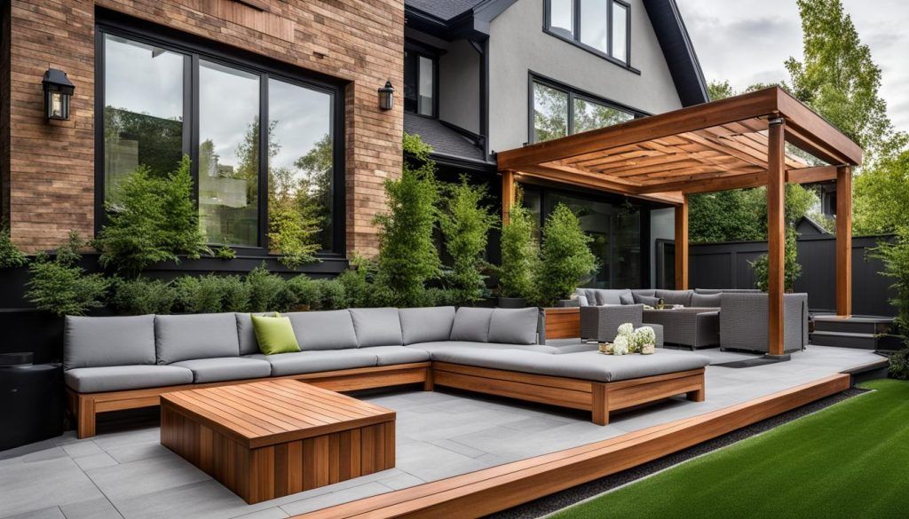 Custom deck designs Toronto home