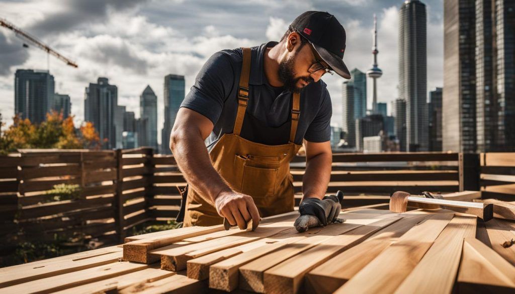 DIY deck building Toronto