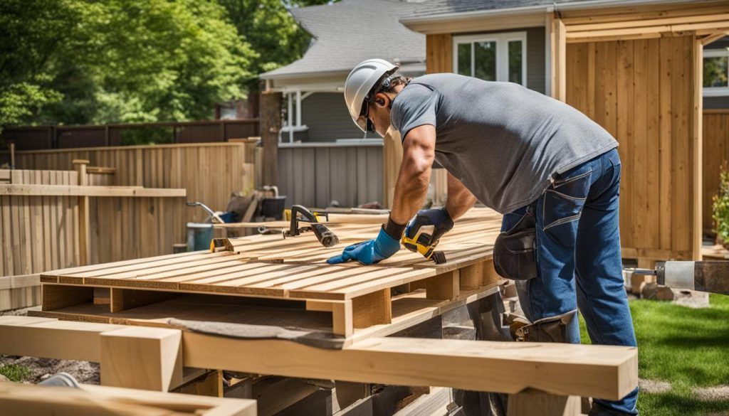 DIY deck building Toronto