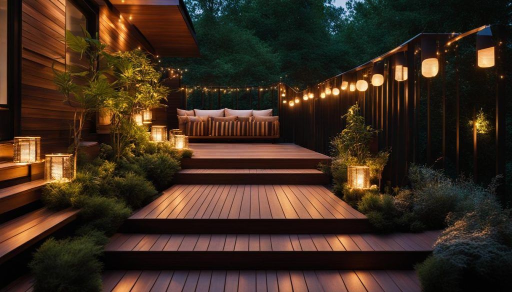 Deck lighting Toronto