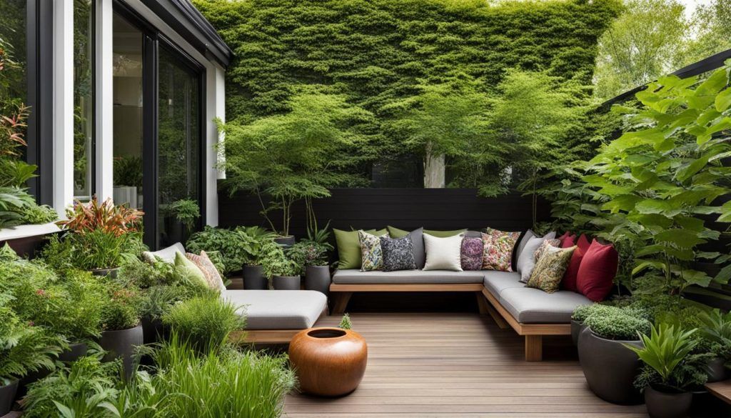 Toronto deck greenery