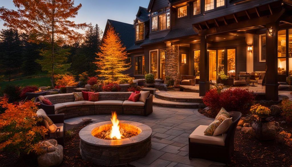 extending the seasons with outdoor heating and lighting
