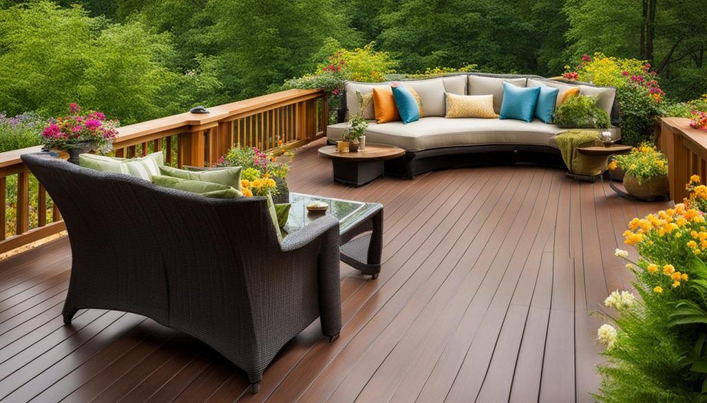 long-lasting deck landscaping