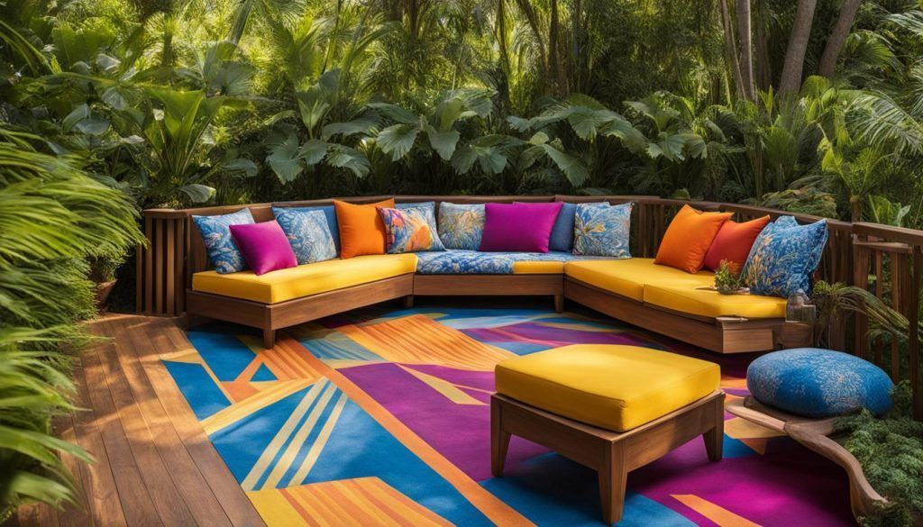 vibrant deck colors