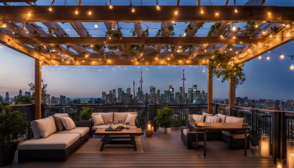 Deck lighting Toronto